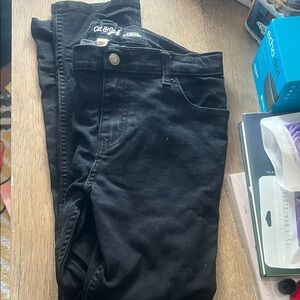 Cat & Jack Black Skinny Jeans High Rise
